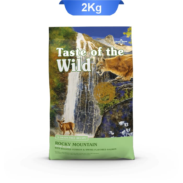 غذا خشک گربه تیست آف د وایلد طعم سالمون دودی و گوزن وزن 2.27 کیلوگرم Taste Of The Wild RM