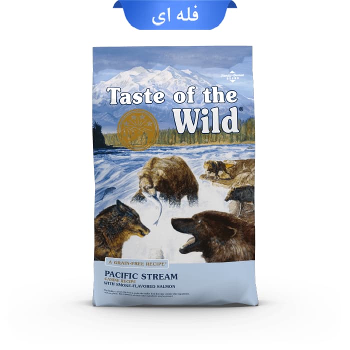 غذا خشک سگ تیست آف د وایلد طعم ماهی سالمون (زیپ کیپ فله) Taste of the Wild PS