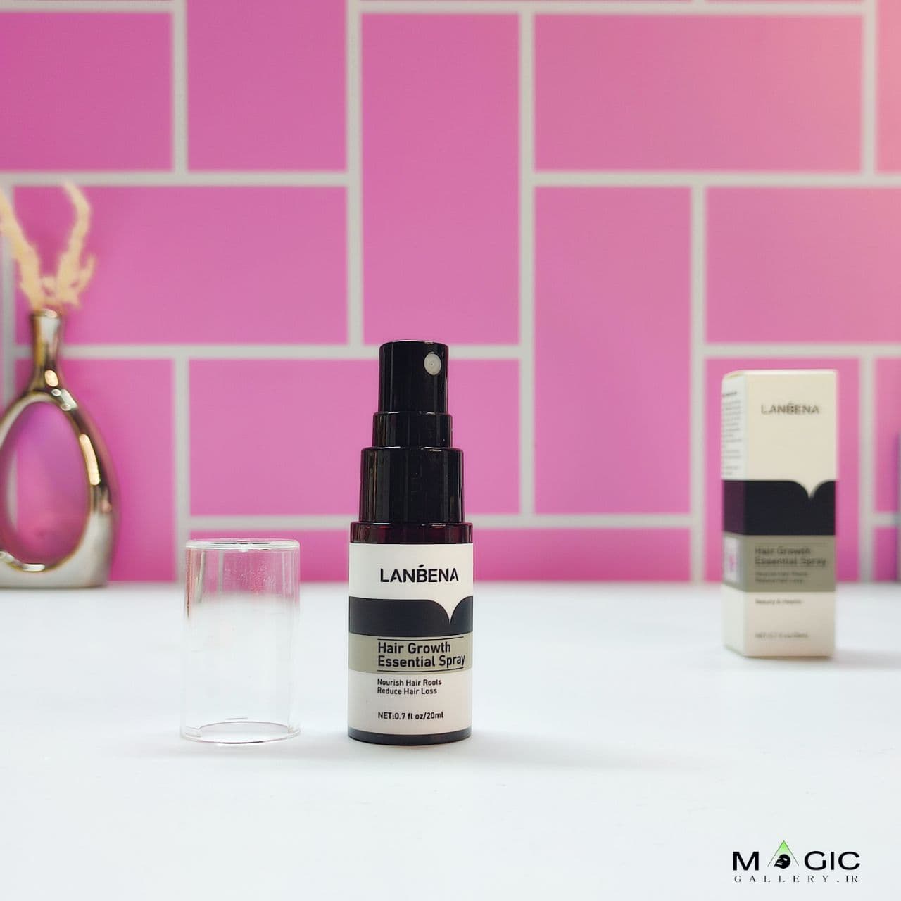 اسپری تقویوت رشد مو لانبنا ضدریزش مو Lanbena Hair Growth Essential Spray