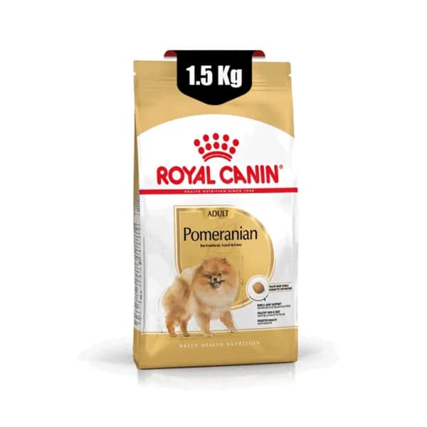 غذای خشک سگ بالغ پامرانین رویال کنین (Royal Canin Pomeranian) وزن 1.5 کیلوگرم