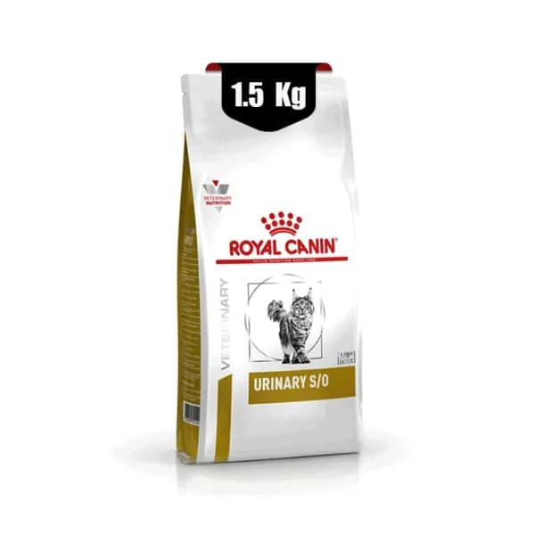 غذای خشک گربه یورینری رویال کنین (Royal Canin Cat Urinary S/O) وزن 1.5 کیلوگرم