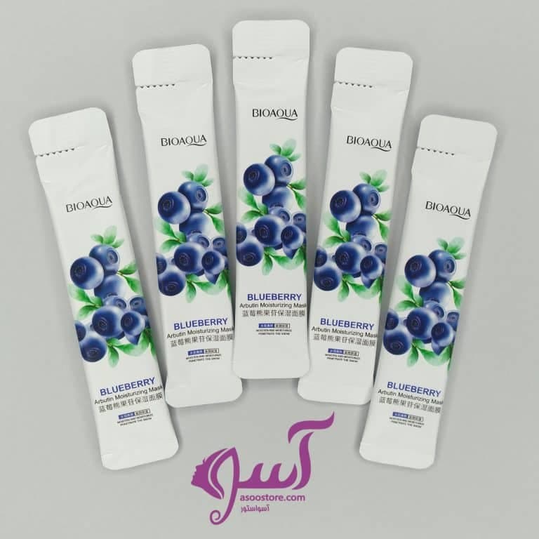 ماسک ساشه آبرسان و روشن کننده بلوبری