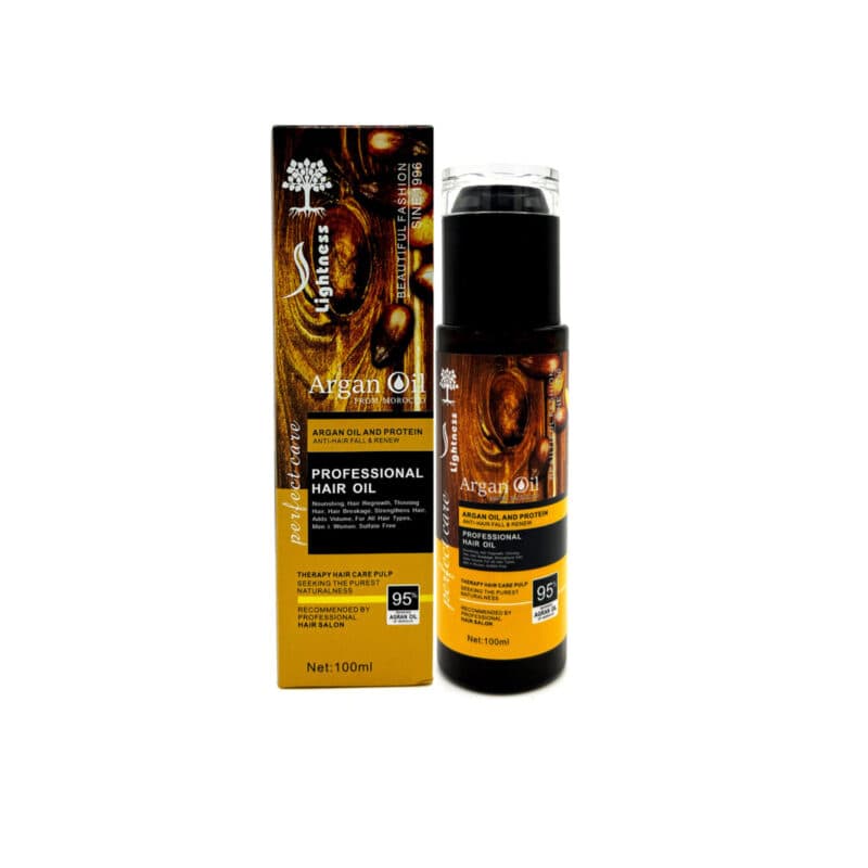 روغن مو آرگان لایتنس حجم 100 میل