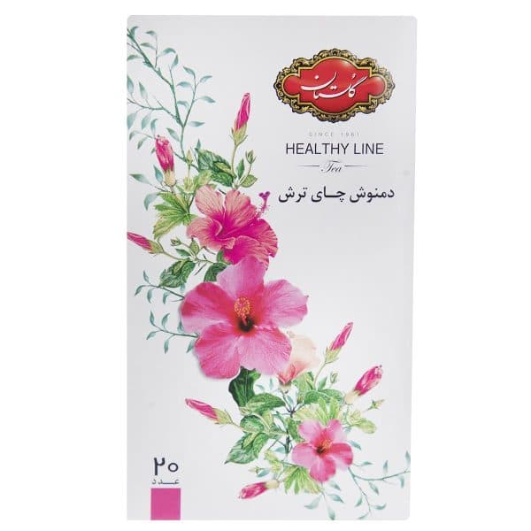دمنوش کیسه ای گیاهی چای ترش گلستان 20 عددی