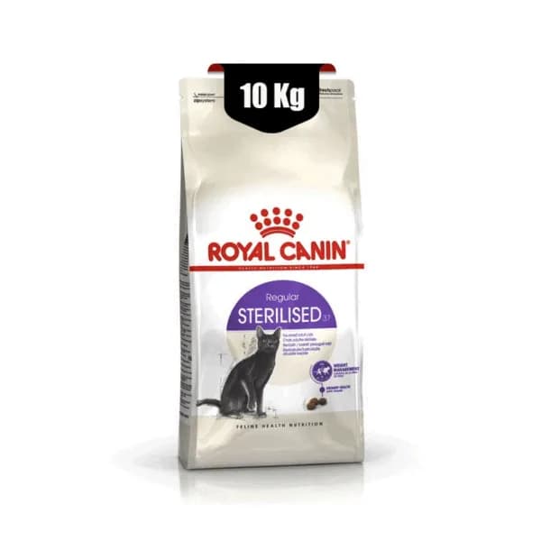 غذای خشک گربه بالغ عقیم شده استریلایزد رویال کنین (Royal Canin Sterilised 37 Cat) وزن 10 کیلوگرم