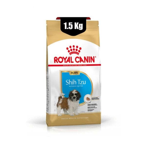 غذای خشک سگ شیتزو پاپی رویال کنین (Royal Canin ShihTzu Puppy) وزن 1.5 کیلوگرم