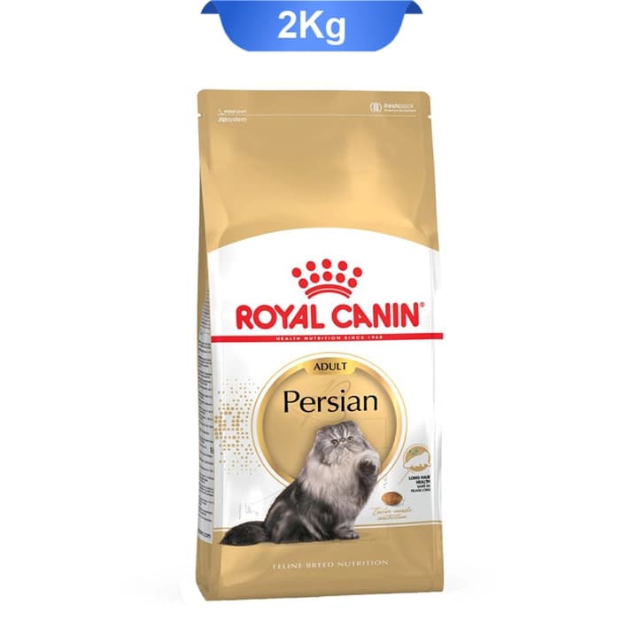 غذای خشک گربه بالغ نژاد پرشین طعم مرغ رویال کنین (Persian Adult) وزن 2 کیلوگرم