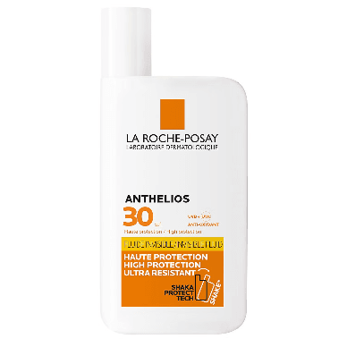 ضد آفتاب فلوئیدی بی رنگ آنتلیوس لاروش پوزای خط زرد50 میل SPF30