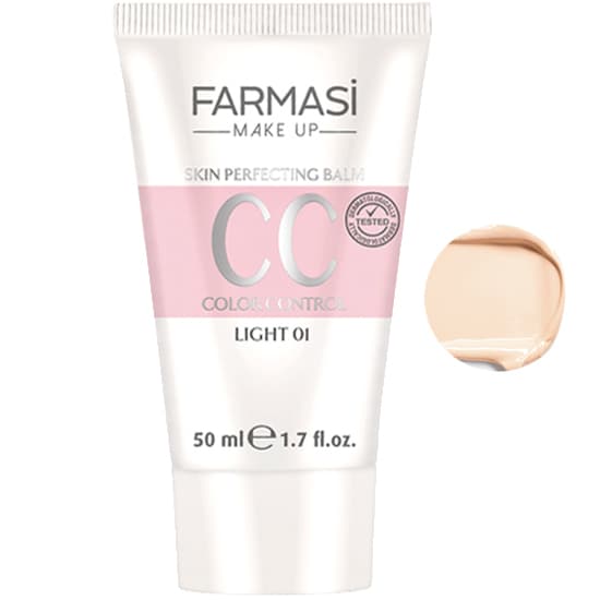 کرم پودر فارماسیFARMASI مدل سی سی CC حجم 50 میلی لیتر