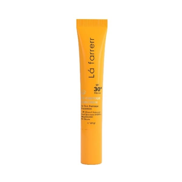 کرم ضد آفتاب دورچشم بدون رنگ لافارر SPF30 مدل مینرال مناسب انواع پوست حجم 15 میلیلیتر