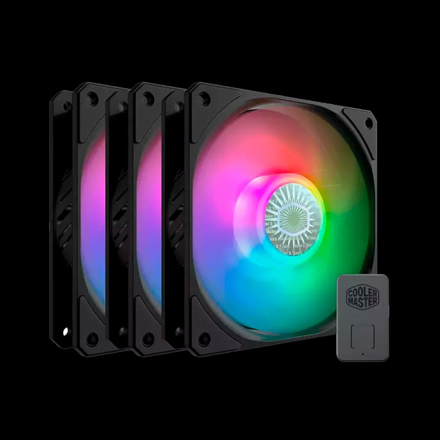 فن خنک کننده کیس کولرمستر مدل SICKLEFLOW 120 ARGB 3-IN-1