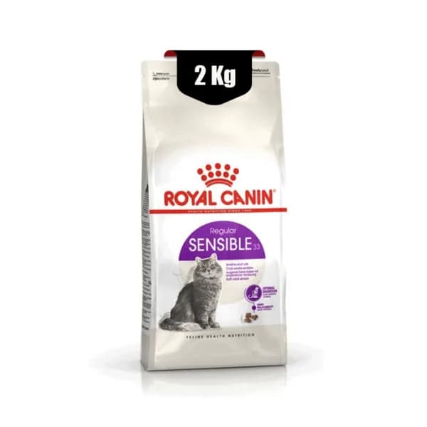 غذای خشک گربه سنسیبل رویال کنین (Royal Canin Sensible) وزن 2 کیلوگرم