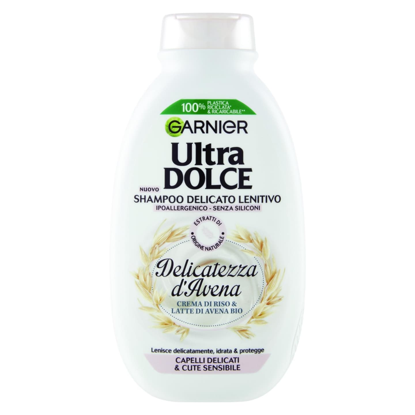 شامپو پوست سر حساس شیر جودوسر گارنیه Garnier 600ml Garnier Ultimate Blends Soothing Shampoo Delicate Oat Milk