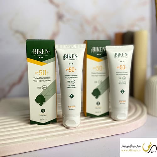 کرم ضدآفتاب رنگی بیکن +SPF50