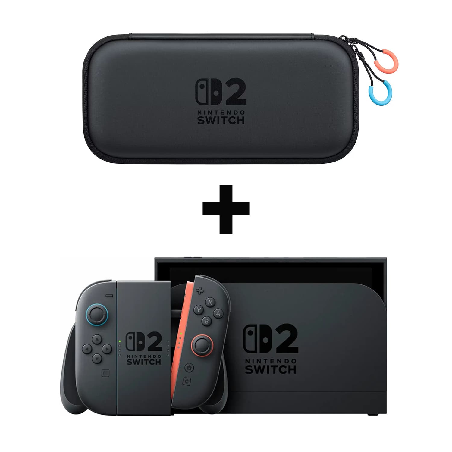 باندل کنسول بازی Nintendo Switch 2 + کیف حمل و محافظ صفحه نمایش