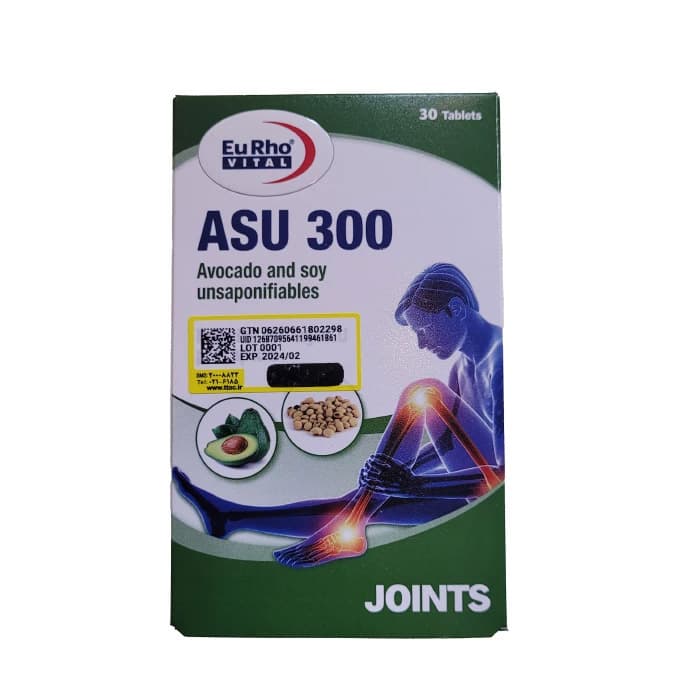 آسو قرص 300 30 عددی یوروویتال