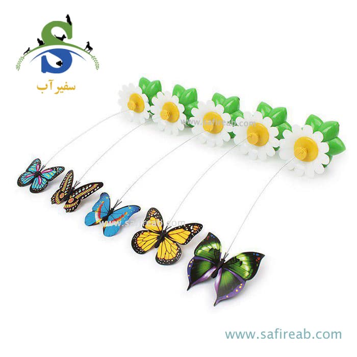 اسباب بازی چرخشی گربه طرح پروانه چانگ لیر
