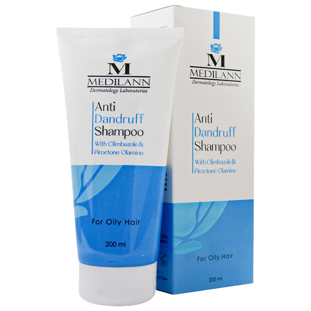 شامپو ضد شوره موهای چرب مدیلن 200ml