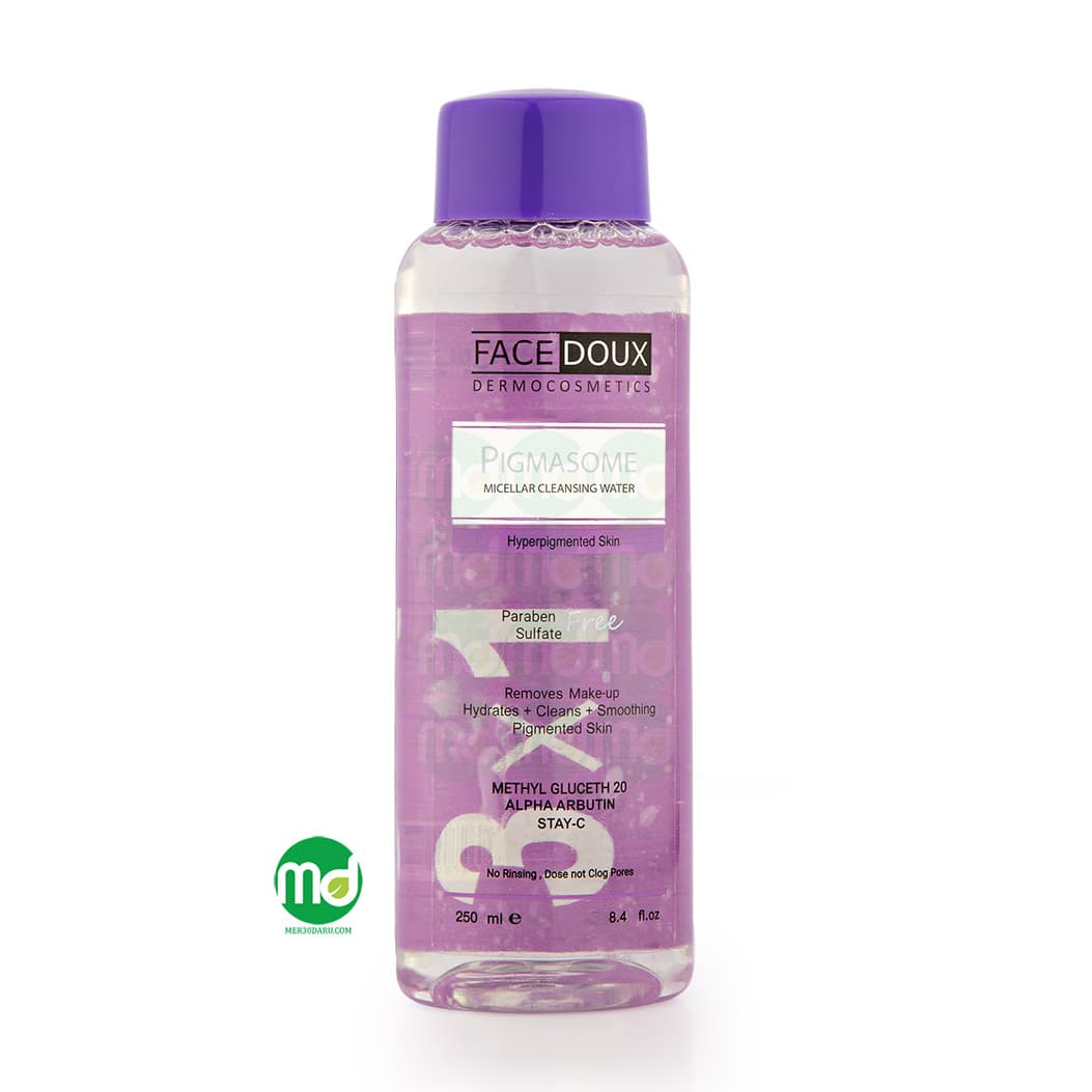 محلول پاک کننده آرایش فیس دوکس برای پوست لک دار 250ml