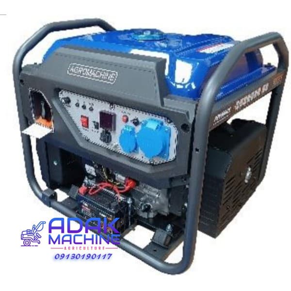 موتور برق بنزینی اینورتری 8 کیلووات استارتی مدل AG9500IOE