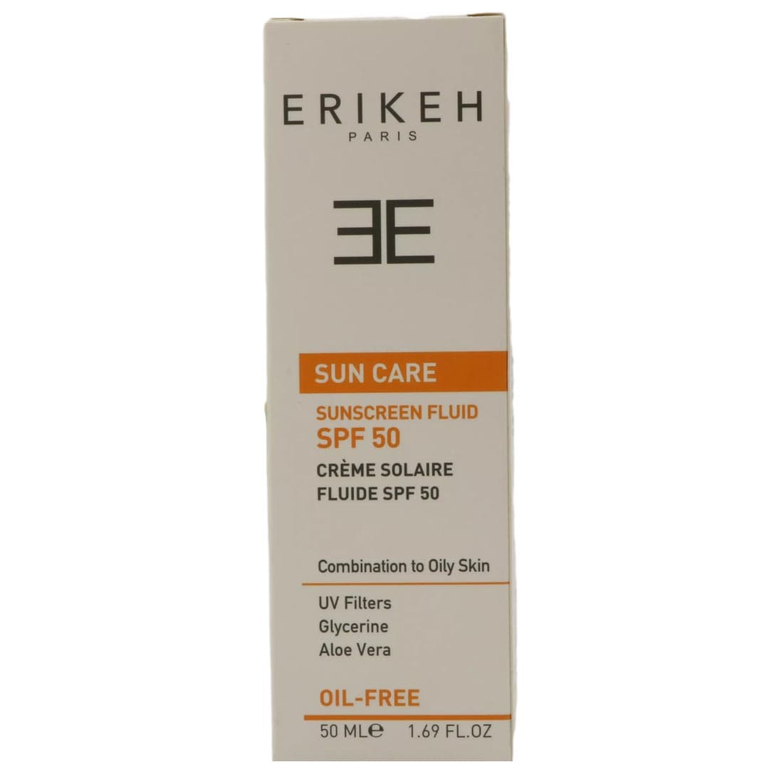 کرم ضد آفتاب فاقد چربی بی رنگ SPF 50 مخصوص پوست مختلط و چرب – 50 میل اریکه – ایران