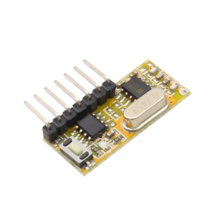 گیرنده ریموت کد لرن 4 کاناله 433MHz مدل RXC6