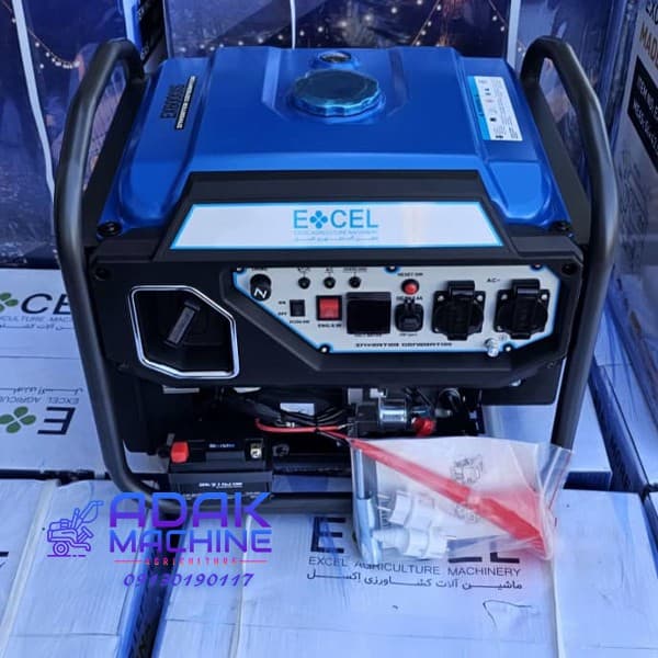 موتور برق بنزینی 4.5 کیلووات اینورتر اکسل مدل EX6000IS