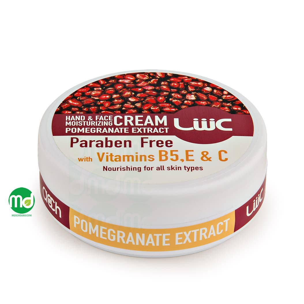 کرم نرم کننده انار عش افزایش دهنده لطافت پوست 100ml
