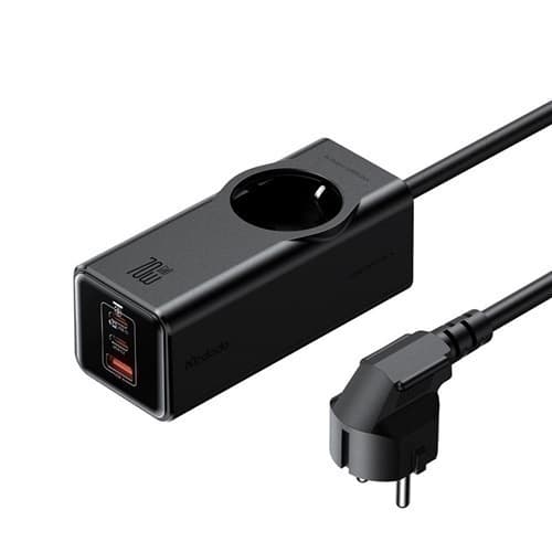 آداپتور شارژ و چند راهی محافظ برق 70 وات مک دودو مدل CH-4620