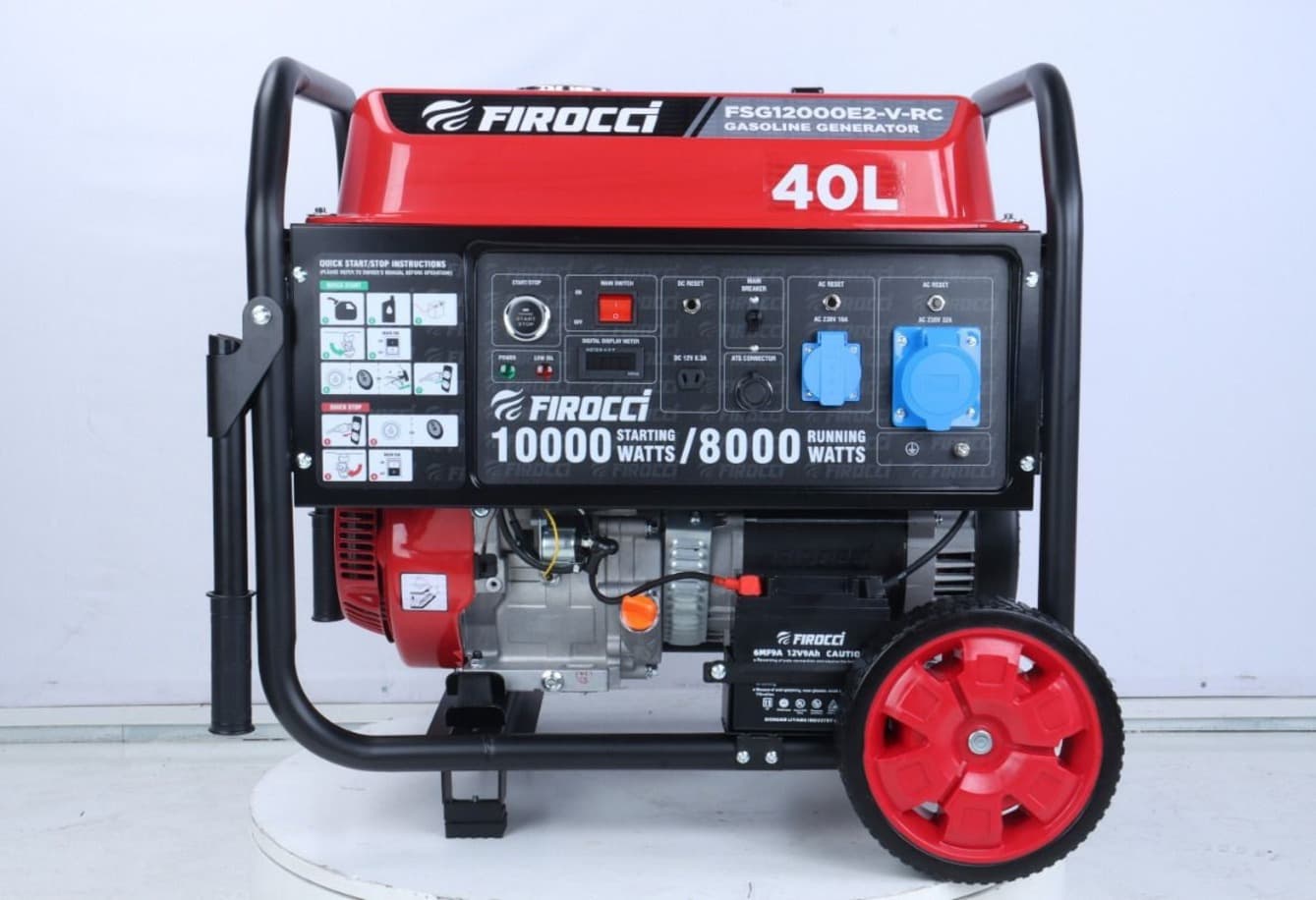 موتور برق 10 کیلو وات تمام مس فیروکسی FSG12000E2