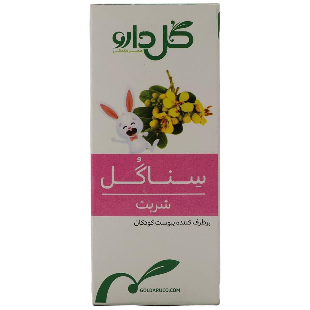 سناگل شربت 60 میل گل دارو