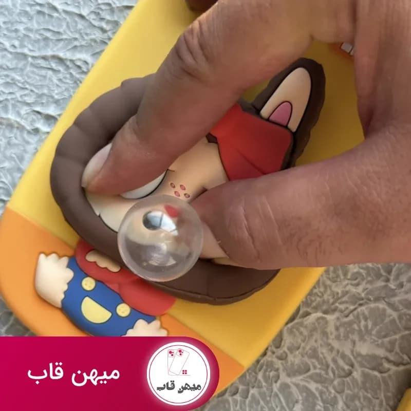 قاب آیفون LABUBU لبوبو آدامس بادکنکی - کد (۱۰۷۲۳۶)