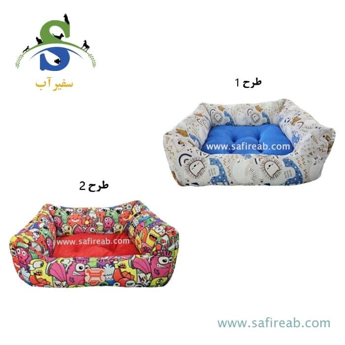 جای خواب U سگ و گربه در ۵ طرح مختلف (سایز XL ، L ، M) چانگ لیر