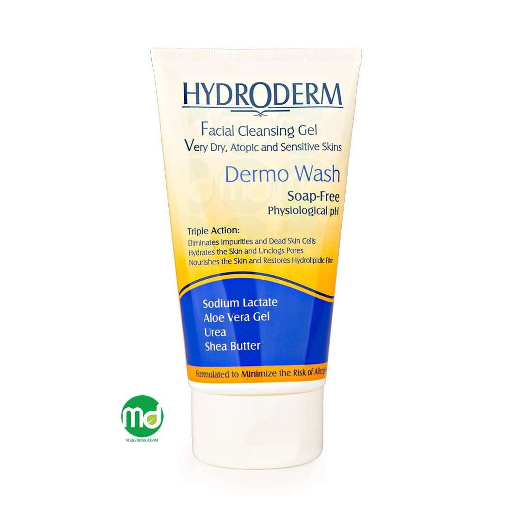 ژل شستشوی پوست خشک هیدرودرم حجم 150ml