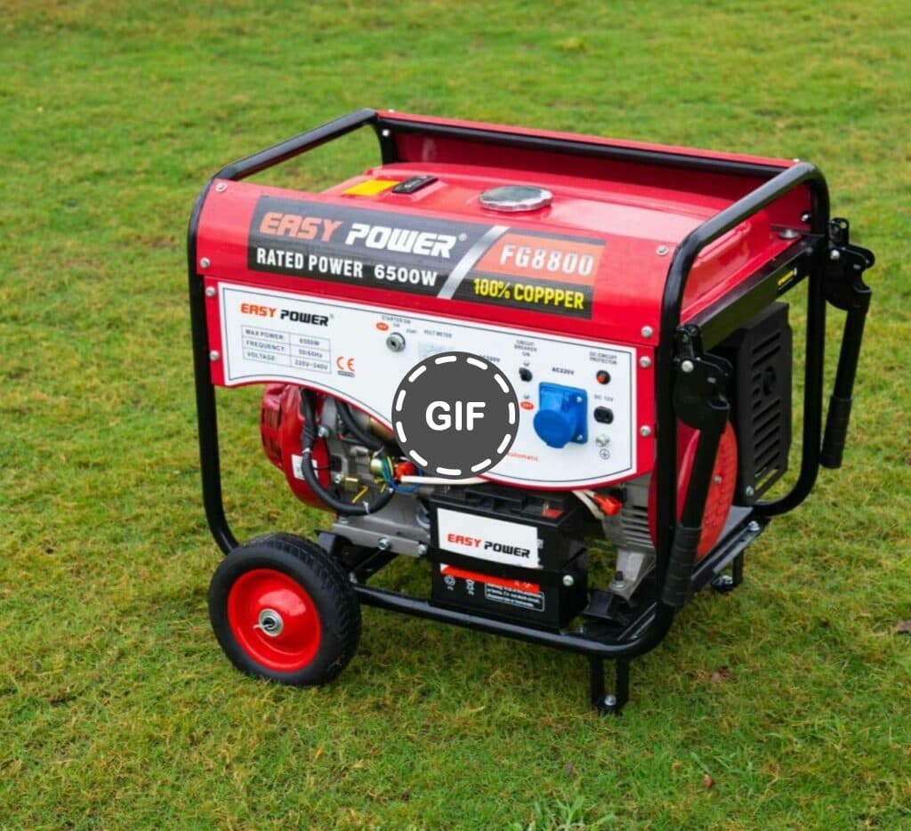 موتور برق بنزینی 6.5 کیلو وات ایزی پاور FG8800 مدل EP8200ED2