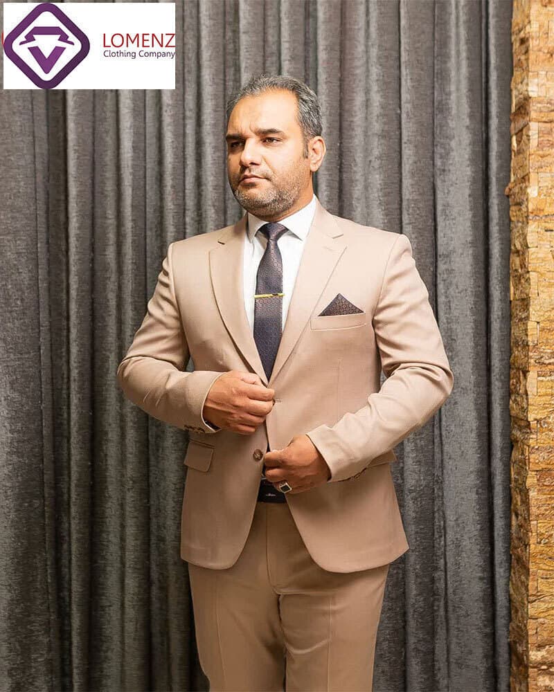 کت شلوار ساده لومنز کد 56