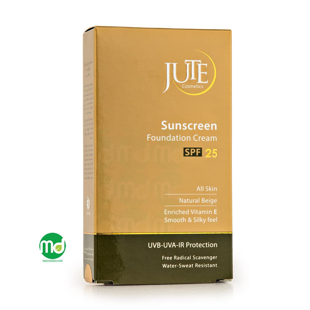 کرم ضد آفتاب رنگی ژوت برای انواع پوست SPF 25