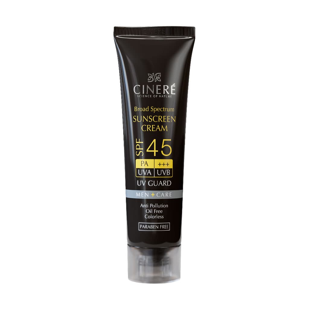 کرم ضد آفتاب آقایان سینره SPF45 حجم 50 میلی لیتر