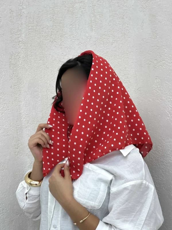 مینی اسکارف توپی