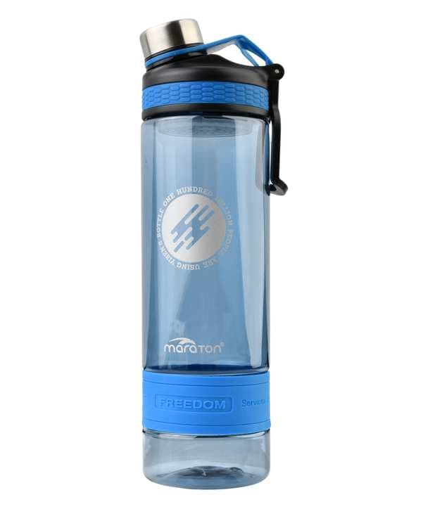 قمقمه ورزشی مشکی سرمه ای ماراتون Maraton ظرفیت 600ml