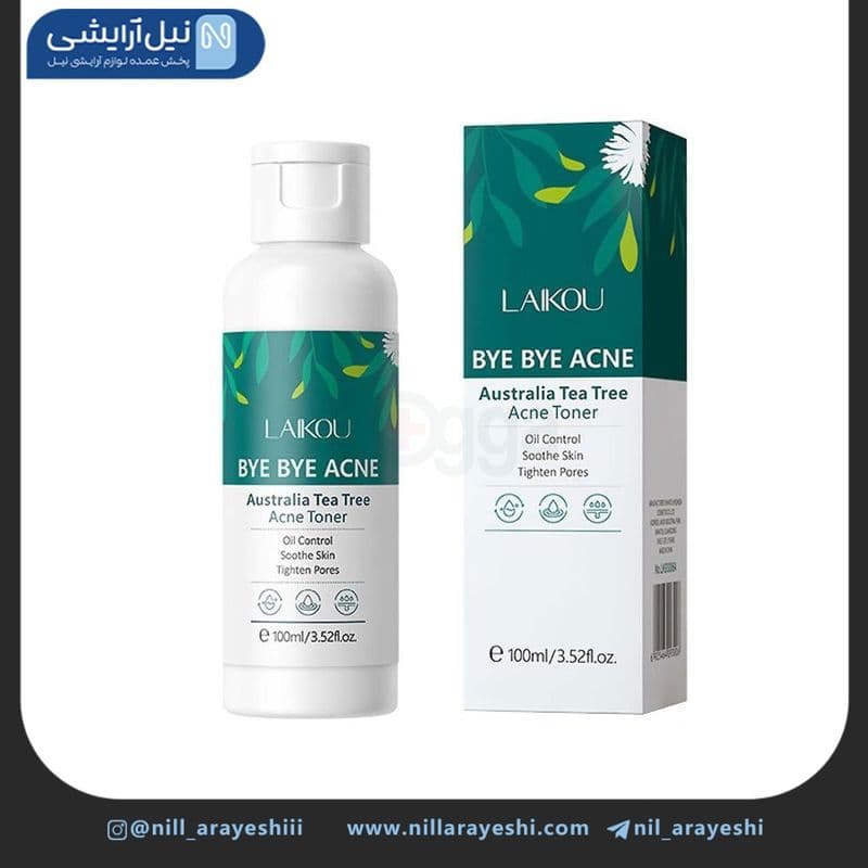 تونر صورت ضد جوش و آکنه درخت چای لایکو 100 میل ( بدون جعبه )