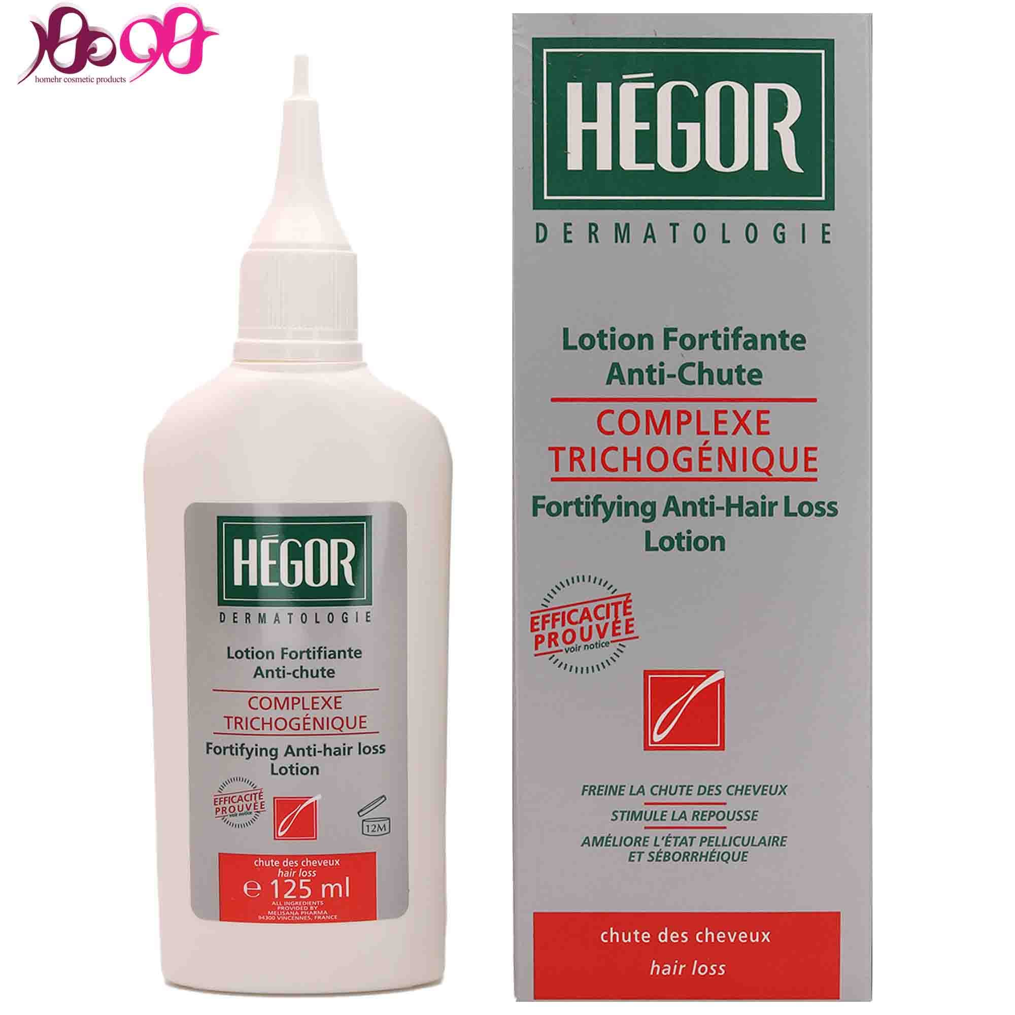 لوسیون تقویت کننده و ضد ریزش مو هگور مدل آنتی شوت 125 میل - HEGOR