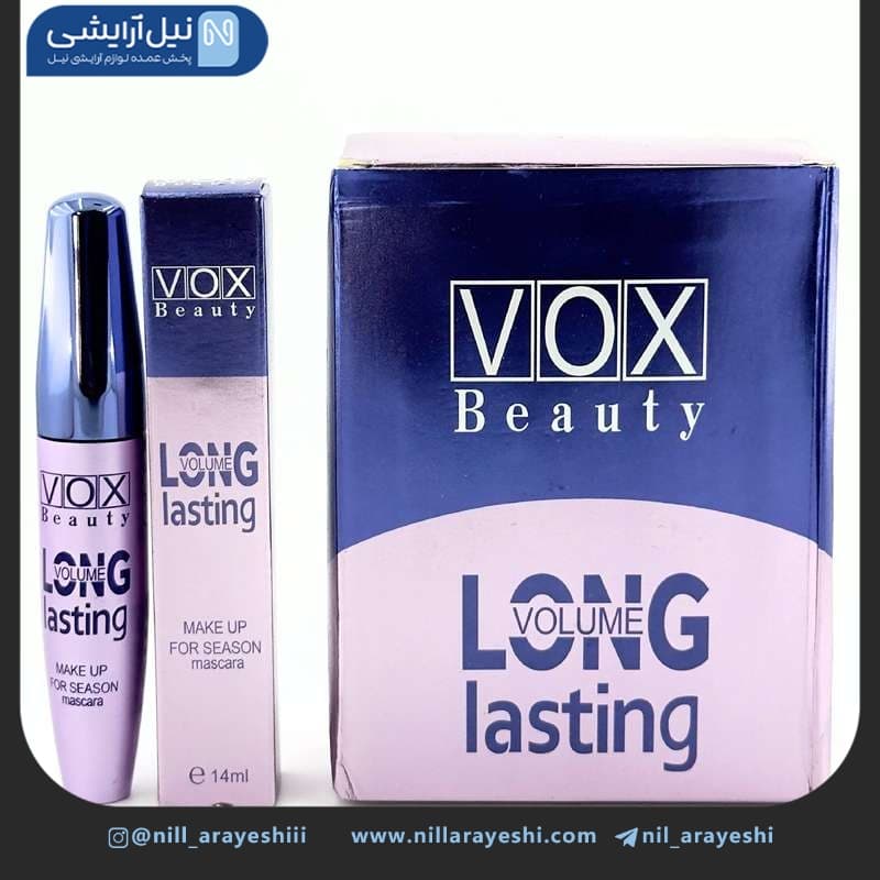ریمل پوکه فلزی وکس بیوتی سری لانگ لستینگ