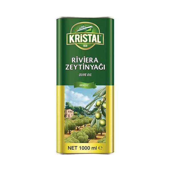 روغن زیتون کریستال Riviera zeytinyagi حجم ۱ لیتر