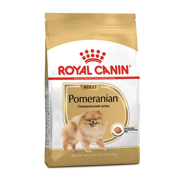 غذای خشک سگ رویال کنین اصل مدل پامرانین Adult Pomeranian وزن 1.5 کیلوگرم