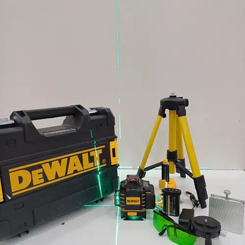 تراز لیزری لمسی 16 خط سهبعدی نور سبز دیوالت DEWALT مدل 4D-360