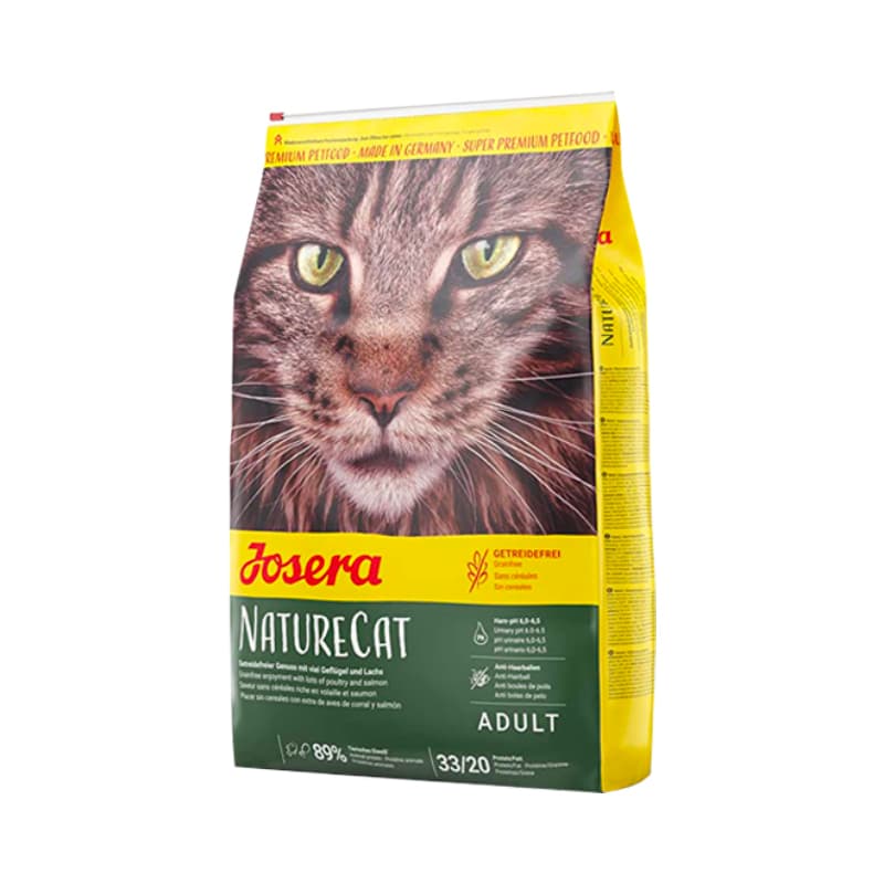 غذای خشک گربه نیچرکت جوسرا Josera NatureCat وزن 10 کیلوگرم