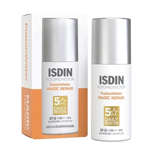 ضد آفتاب مجیک ریپیر فیوژن واتر ایزدین SPF50 (ترمیم کننده جادویی)