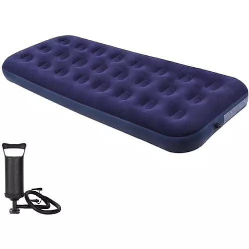 تشک بادی یک نفره فلکد مدل Flocked Airbed ZXC-13