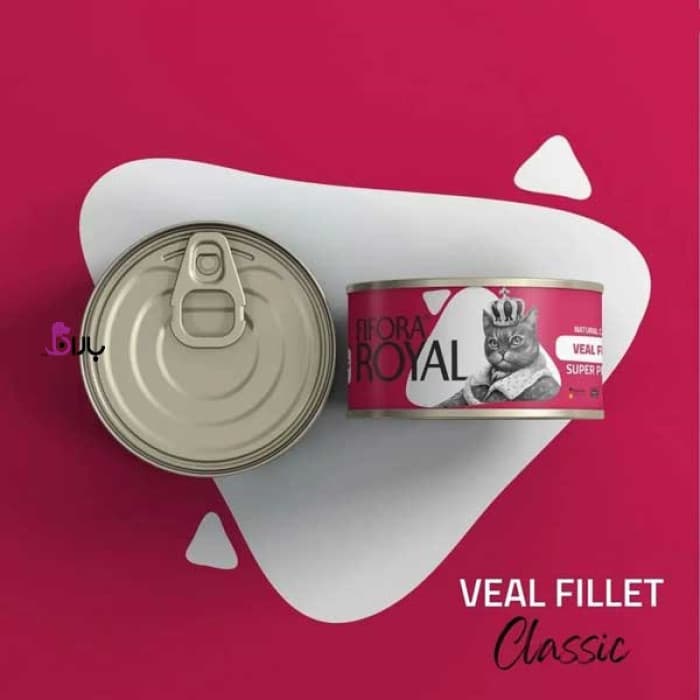 کنسرو گربه فیفورا فیله بیف طبیعی (120 گرم)